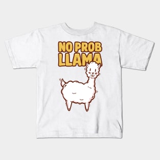 No probllama Kids T-Shirt